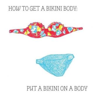 How to get a bikini body