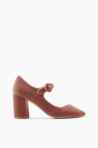 Fluwelen pumps Esprit