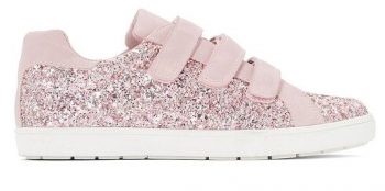 Roze sneaker met glitter